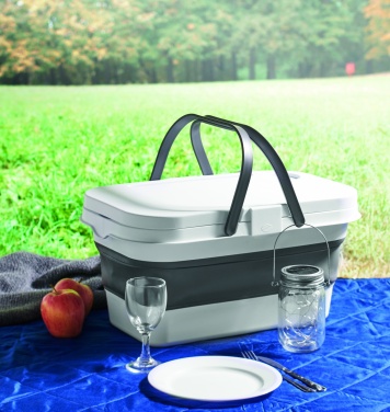 Logotrade promotional item picture of: Collapsible picnic basket